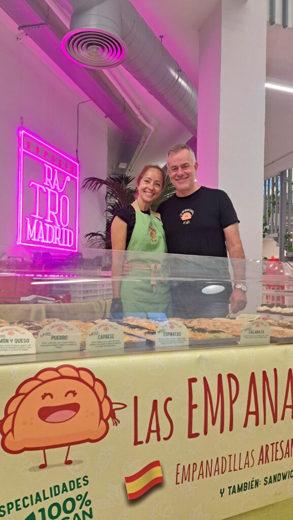 Stand de Las Empanadísimas de Inés en Madrid Vegan Market